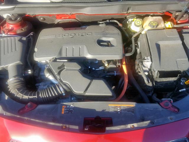 1G11D5RR7DF113768 - 2013 CHEVROLET MALIBU 1LT RED photo 7