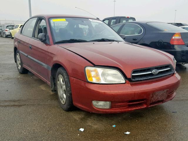 4S3BE635427207313 - 2002 SUBARU LEGACY L RED photo 1