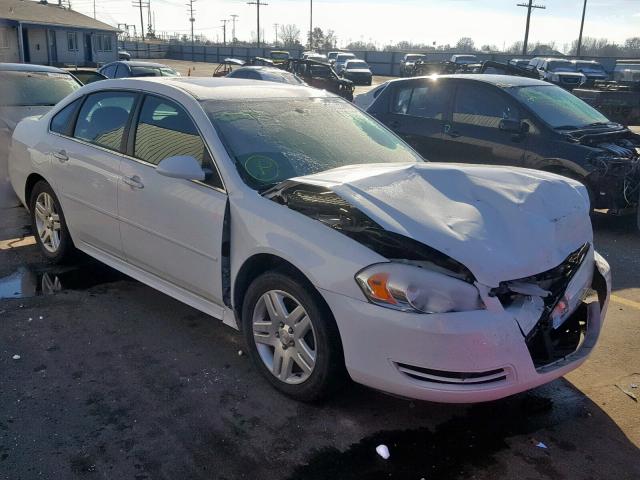 2G1WB5E37E1106406 - 2014 CHEVROLET IMPALA LIM WHITE photo 1