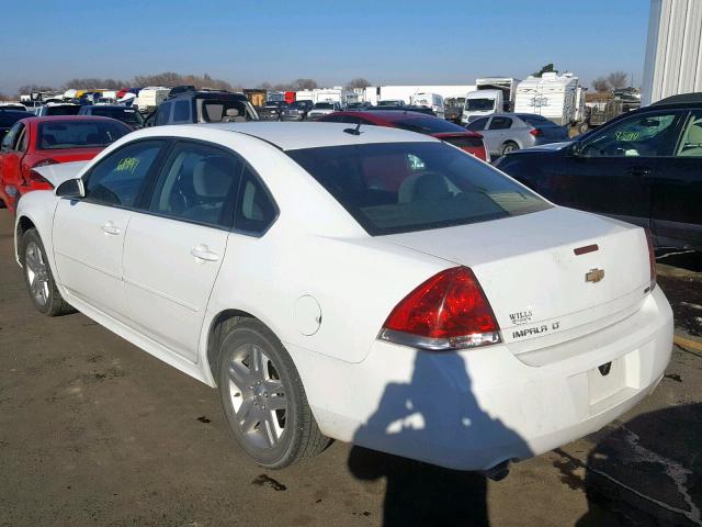 2G1WB5E37E1106406 - 2014 CHEVROLET IMPALA LIM WHITE photo 3