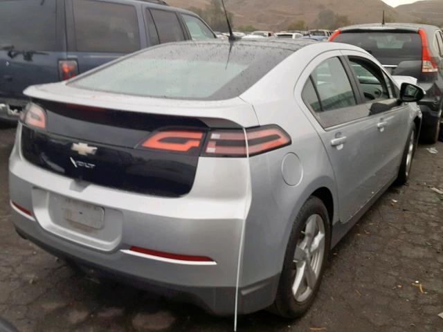 1G1RD6E41CU106764 - 2012 CHEVROLET VOLT SILVER photo 4