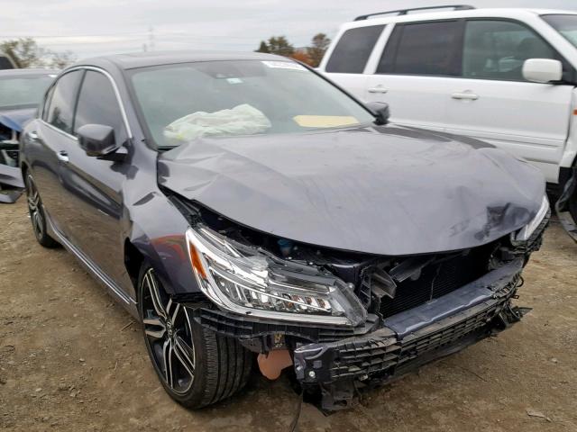 1HGCR3F9XHA037185 - 2017 HONDA ACCORD TOU GRAY photo 1