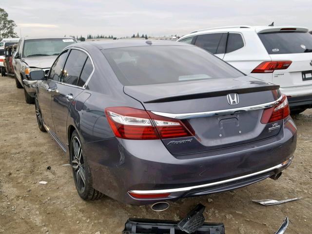 1HGCR3F9XHA037185 - 2017 HONDA ACCORD TOU GRAY photo 3