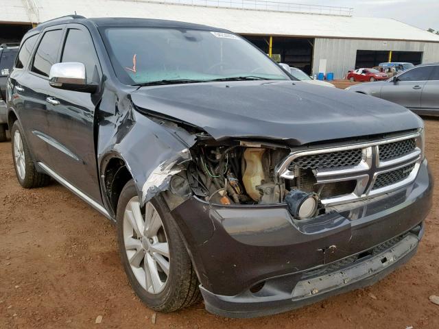 1D4SE4GT5BC649041 - 2011 DODGE DURANGO CR GRAY photo 1