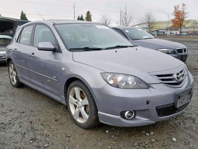 JM1BK143761431824 - 2006 MAZDA 3 HATCHBAC GRAY photo 1