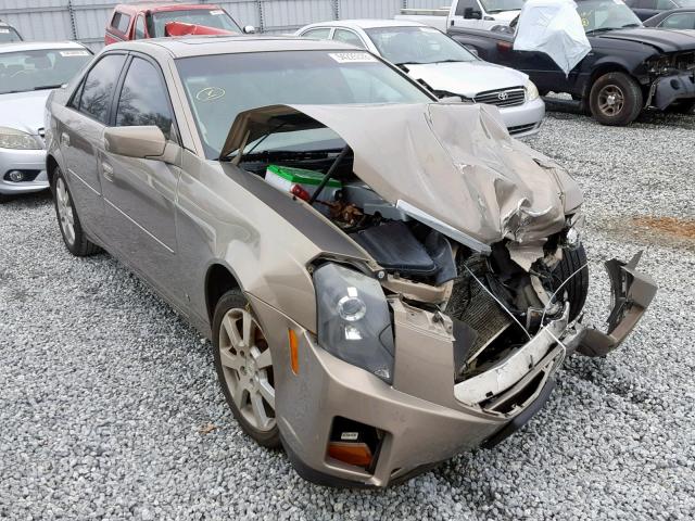 1G6DP577370102659 - 2007 CADILLAC CTS HI FEA GOLD photo 1