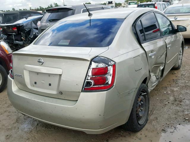 3N1AB61E78L669539 - 2008 NISSAN SENTRA 2.0 GREEN photo 4