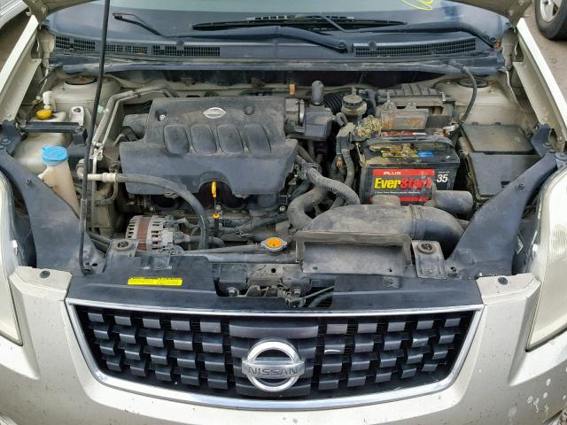 3N1AB61E78L669539 - 2008 NISSAN SENTRA 2.0 GREEN photo 7