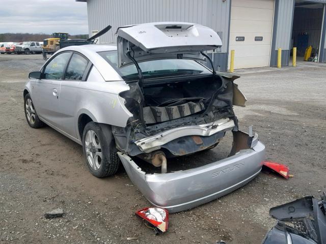 1G8AW12F34Z156877 - 2004 SATURN ION LEVEL SILVER photo 3