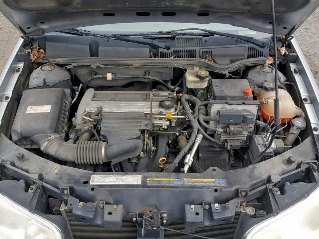 1G8AW12F34Z156877 - 2004 SATURN ION LEVEL SILVER photo 7