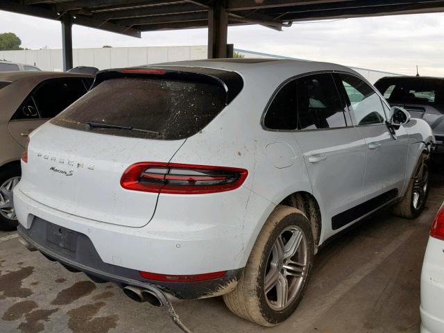 WP1AB2A53GLB50633 - 2016 PORSCHE MACAN S WHITE photo 4