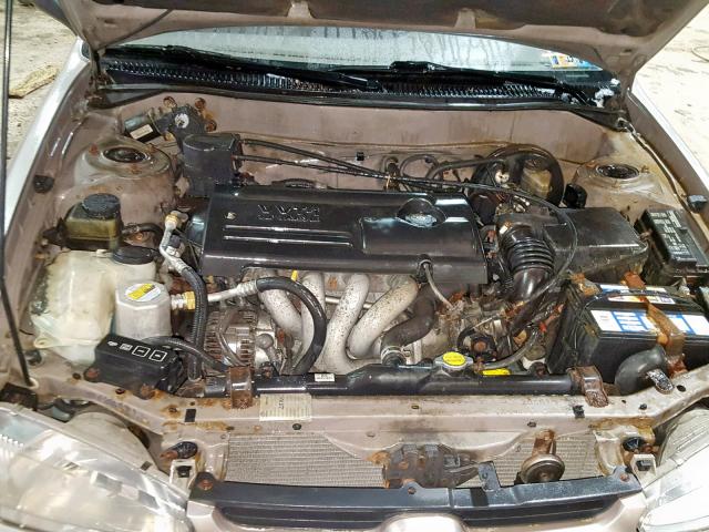 1Y1SK5280YZ425529 - 2000 CHEVROLET GEO PRIZM BEIGE photo 7