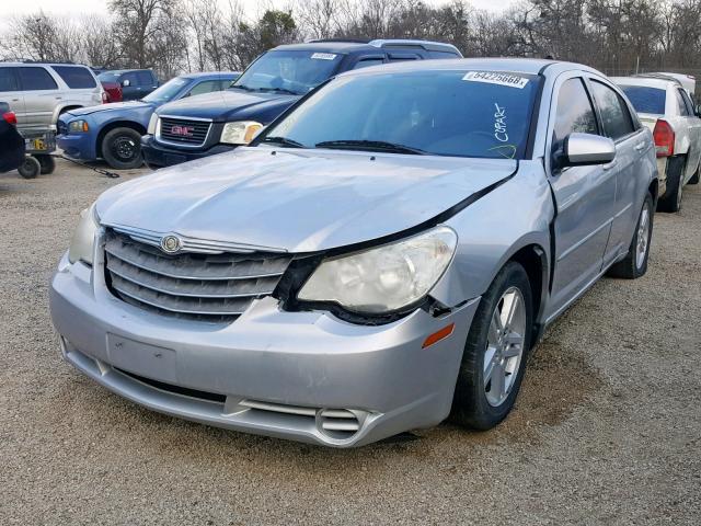 1C3CC5FB8AN126853 - 2010 CHRYSLER SEBRING LI SILVER photo 2