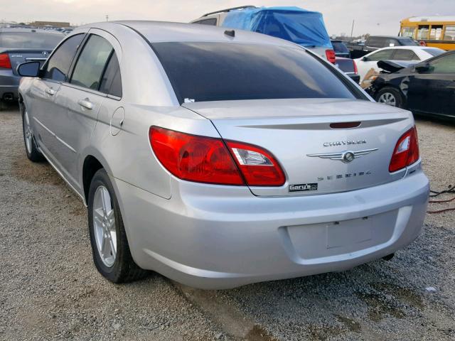 1C3CC5FB8AN126853 - 2010 CHRYSLER SEBRING LI SILVER photo 3