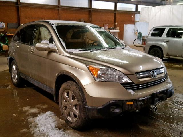 JHLRE48737C018568 - 2007 HONDA CR-V EXL GOLD photo 1