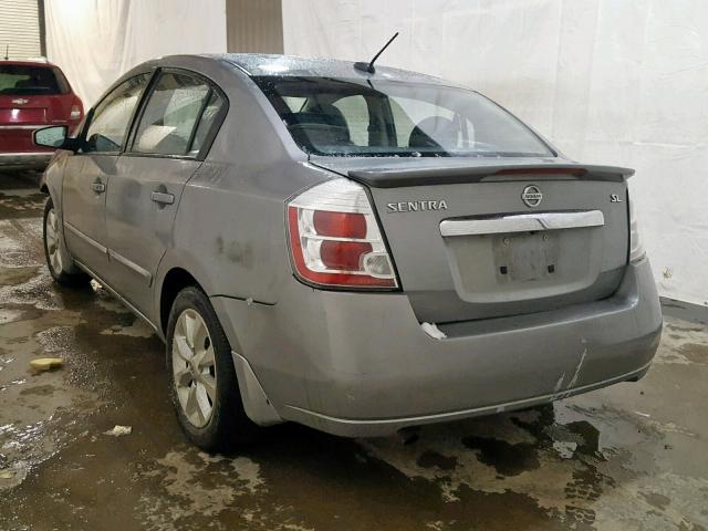 3N1AB6AP8CL608453 - 2012 NISSAN SENTRA 2.0 SILVER photo 3