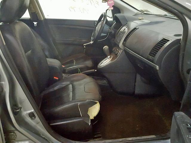 3N1AB6AP8CL608453 - 2012 NISSAN SENTRA 2.0 SILVER photo 5