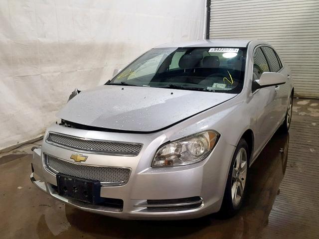 1G1ZC5E00AF175778 - 2010 CHEVROLET MALIBU 1LT ვერცხლისფერი ფოტო 10