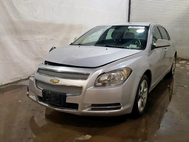 1G1ZC5E00AF175778 - 2010 CHEVROLET MALIBU 1LT ვერცხლისფერი ფოტო 2