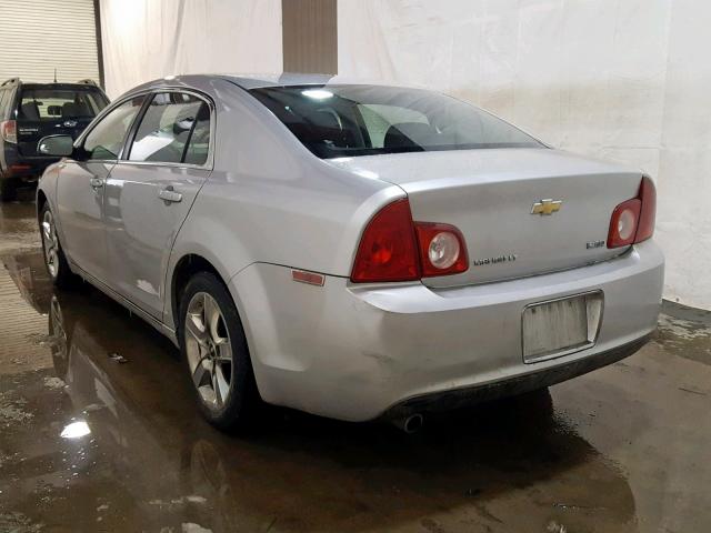 1G1ZC5E00AF175778 - 2010 CHEVROLET MALIBU 1LT ვერცხლისფერი ფოტო 3