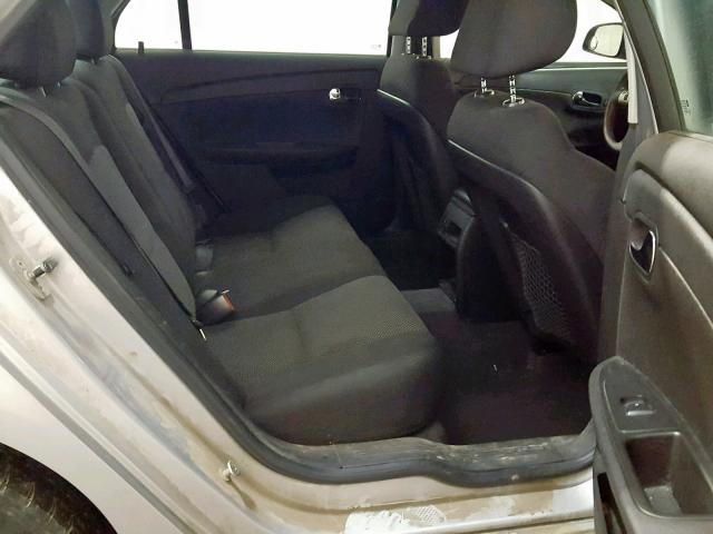 1G1ZC5E00AF175778 - 2010 CHEVROLET MALIBU 1LT ვერცხლისფერი ფოტო 6