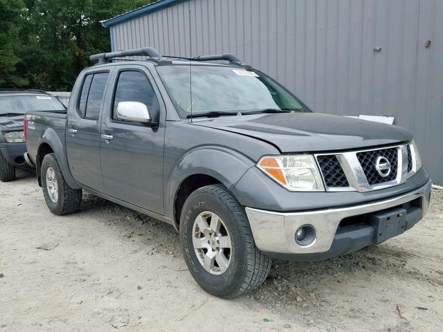 1N6AD07W87C427483 - 2007 NISSAN FRONTIER C GRAY photo 1