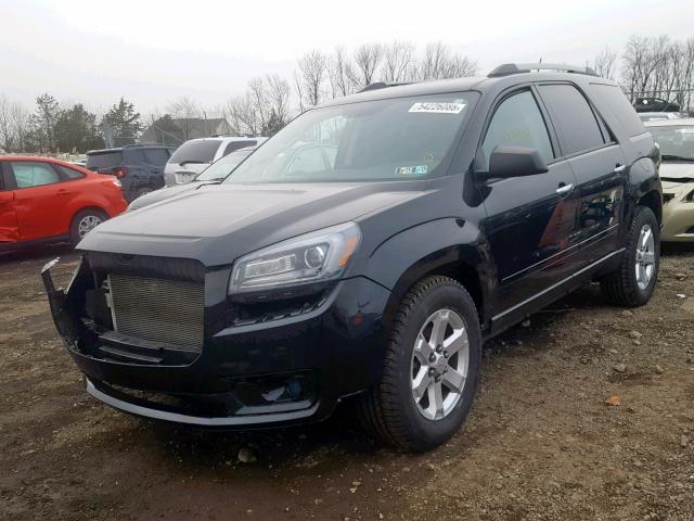 1GKKVPKD7FJ288710 - 2015 GMC ACADIA SLE BLACK photo 2