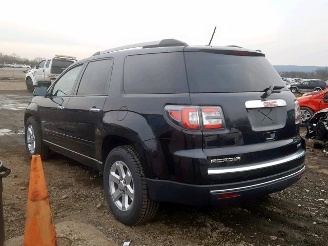 1GKKVPKD7FJ288710 - 2015 GMC ACADIA SLE BLACK photo 3