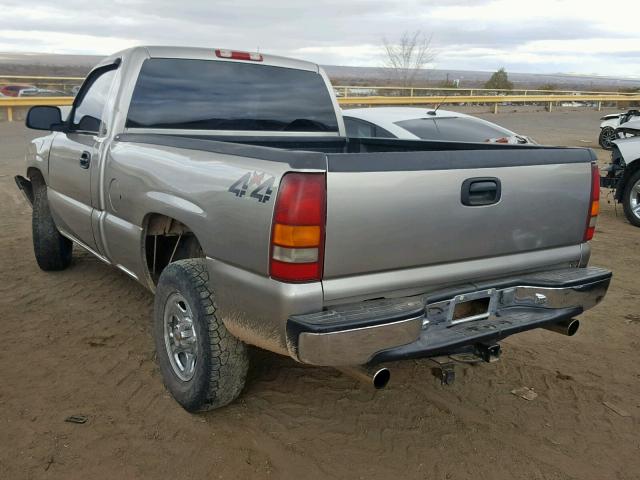 1GCEK14V7YZ156670 - 2000 CHEVROLET SILVERADO TAN photo 3