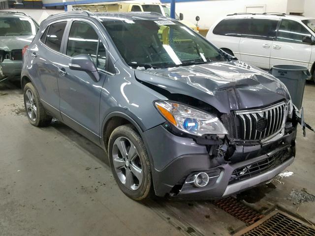 KL4CJFSB4EB684178 - 2014 BUICK ENCORE CON GRAY photo 1