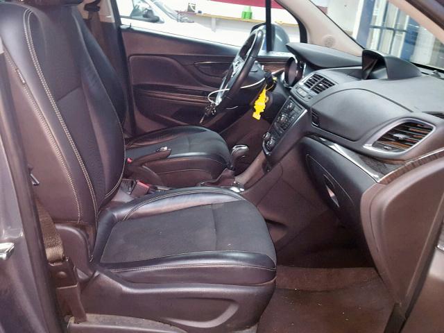 KL4CJFSB4EB684178 - 2014 BUICK ENCORE CON GRAY photo 5