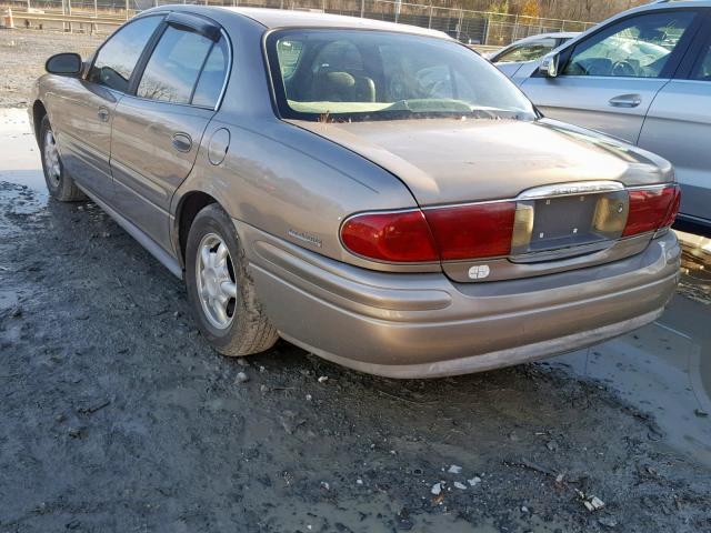 1G4HR54K11U135298 - 2001 BUICK LESABRE LI GOLD photo 3