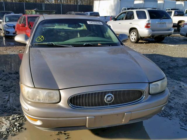 1G4HR54K11U135298 - 2001 BUICK LESABRE LI GOLD photo 9