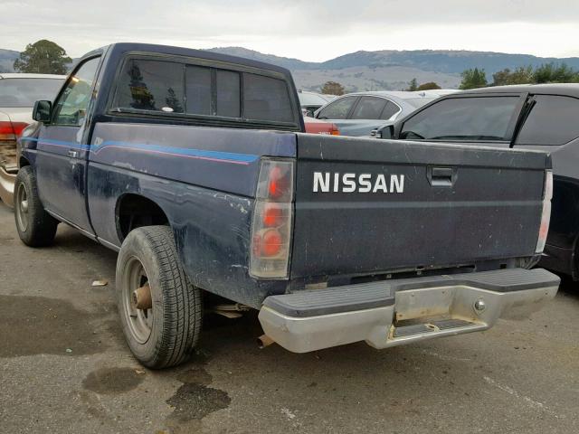 1N6SD11S7MC371046 - 1991 NISSAN TRUCK SHOR BLUE photo 3