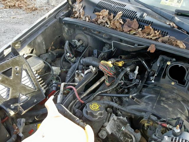 1J8GW58J12C277807 - 2002 JEEP GRAND CHER GRAY photo 9