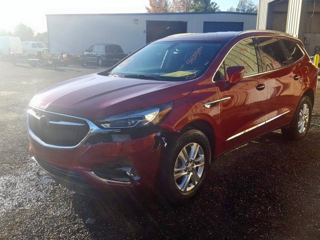 5GAERBKW1KJ190060 - 2019 BUICK ENCLAVE ES RED photo 2