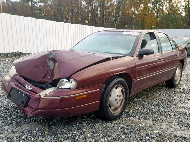 2G1WL52M0V9334940 - 1997 CHEVROLET LUMINA BAS Bordo foto 2