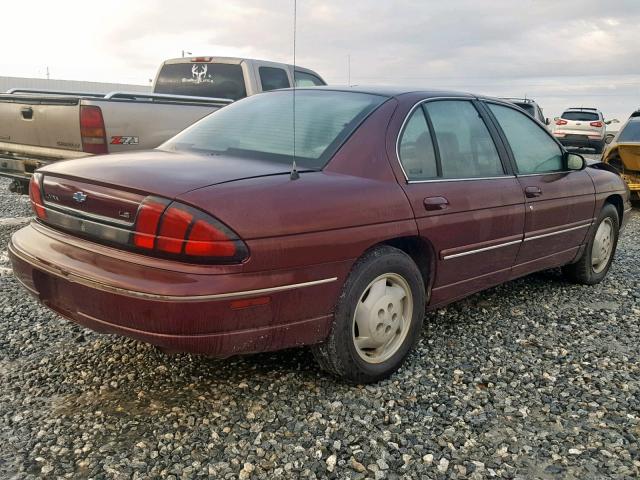 2G1WL52M0V9334940 - 1997 CHEVROLET LUMINA BAS Bordo foto 4