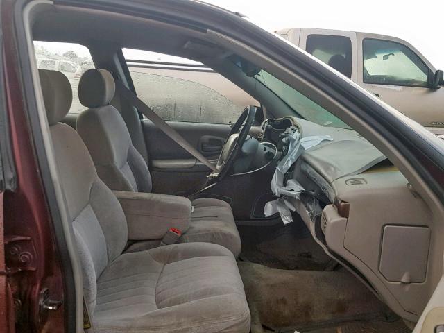 2G1WL52M0V9334940 - 1997 CHEVROLET LUMINA BAS Bordo foto 5