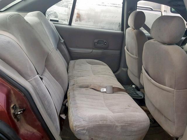 2G1WL52M0V9334940 - 1997 CHEVROLET LUMINA BAS Bordo foto 6