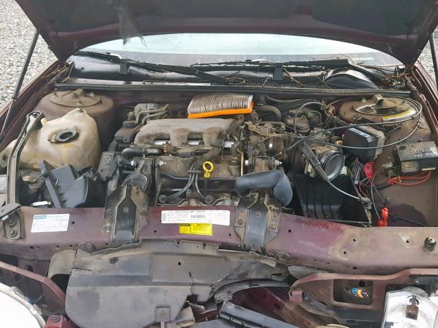 2G1WL52M0V9334940 - 1997 CHEVROLET LUMINA BAS Bordo foto 7
