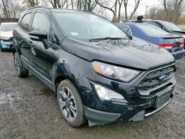 MAJ6S3JL0KC297759 - 2019 FORD ECOSPORT S BLACK photo 1