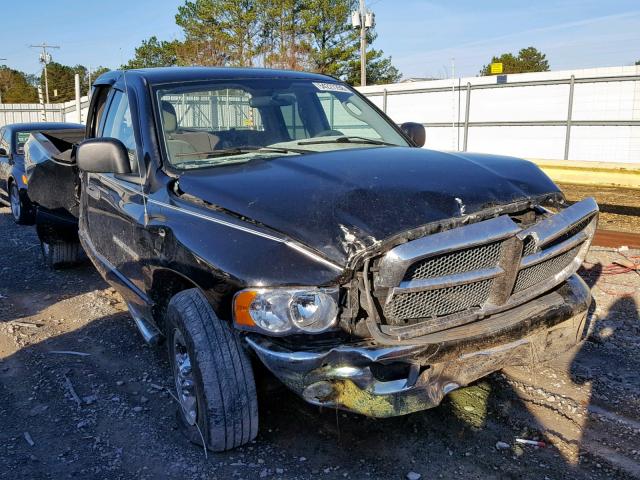 3D7KA28663G711797 - 2003 DODGE RAM 2500 S BLACK photo 1