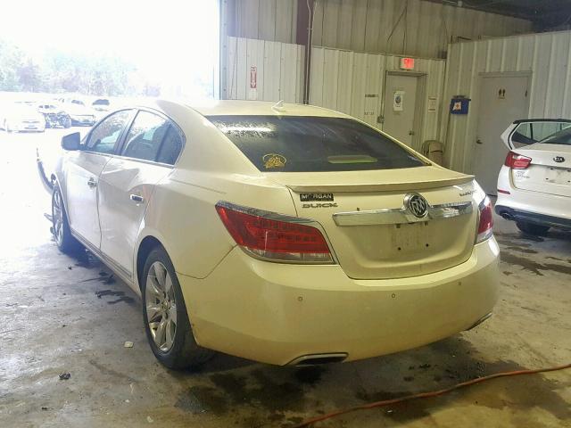 1G4GH5G39CF151839 - 2012 BUICK LACROSSE P WHITE photo 3