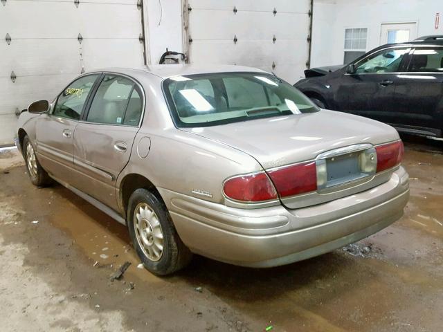 1G4HR54K51U163346 - 2001 BUICK LESABRE LI TAN photo 3