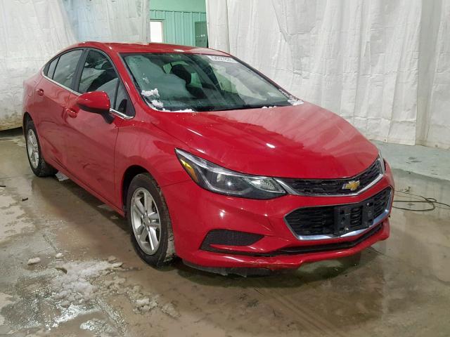 1G1BE5SM9H7259816 - 2017 CHEVROLET CRUZE LT RED photo 1