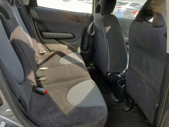 JHMGD38607S010926 - 2007 HONDA FIT S 灰色 照片 6