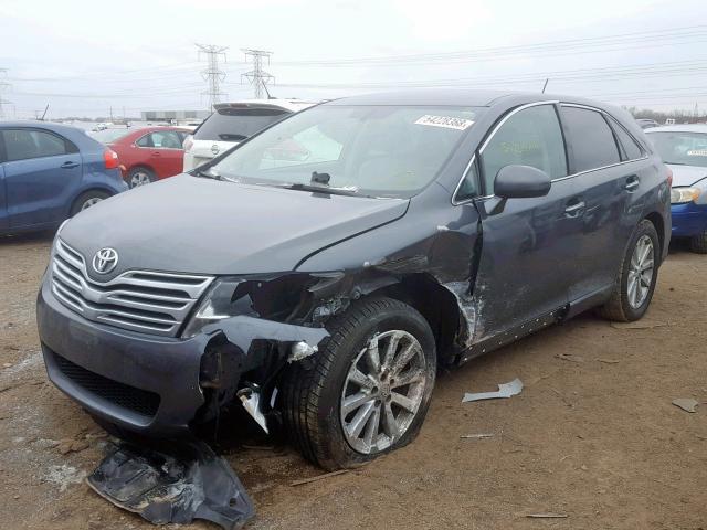 4T3BA3BB9AU016250 - 2010 TOYOTA VENZA BASE GRAY photo 2