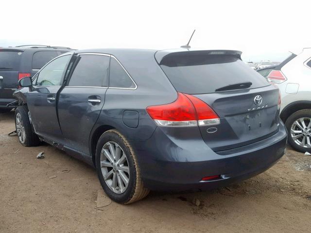 4T3BA3BB9AU016250 - 2010 TOYOTA VENZA BASE GRAY photo 3