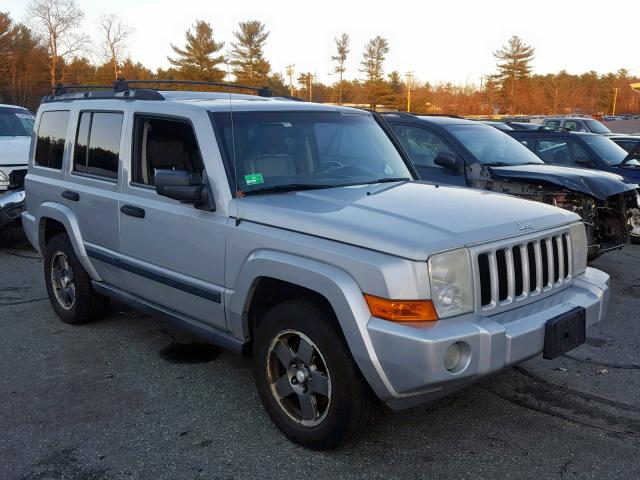 1J8HG48K06C209279 - 2006 JEEP COMMANDER Gümüş foto 1
